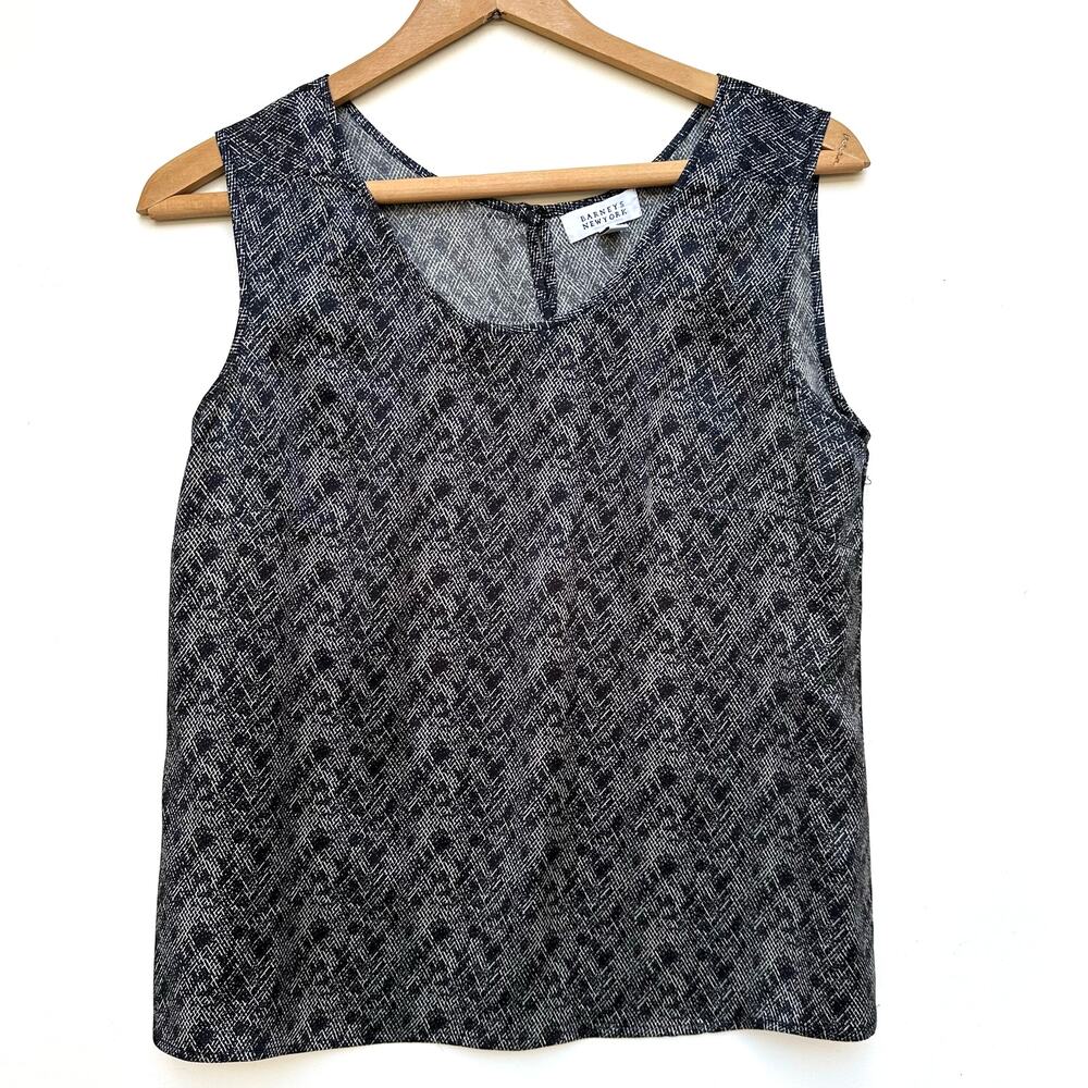 Barneys New York 100% Silk Sleeveless Top - Size M